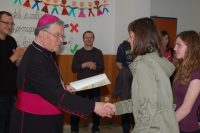 Čestitke zmagovalni ekipi iz Žalca (Avtor: Marko Dečman) Skofijafest 2014 04